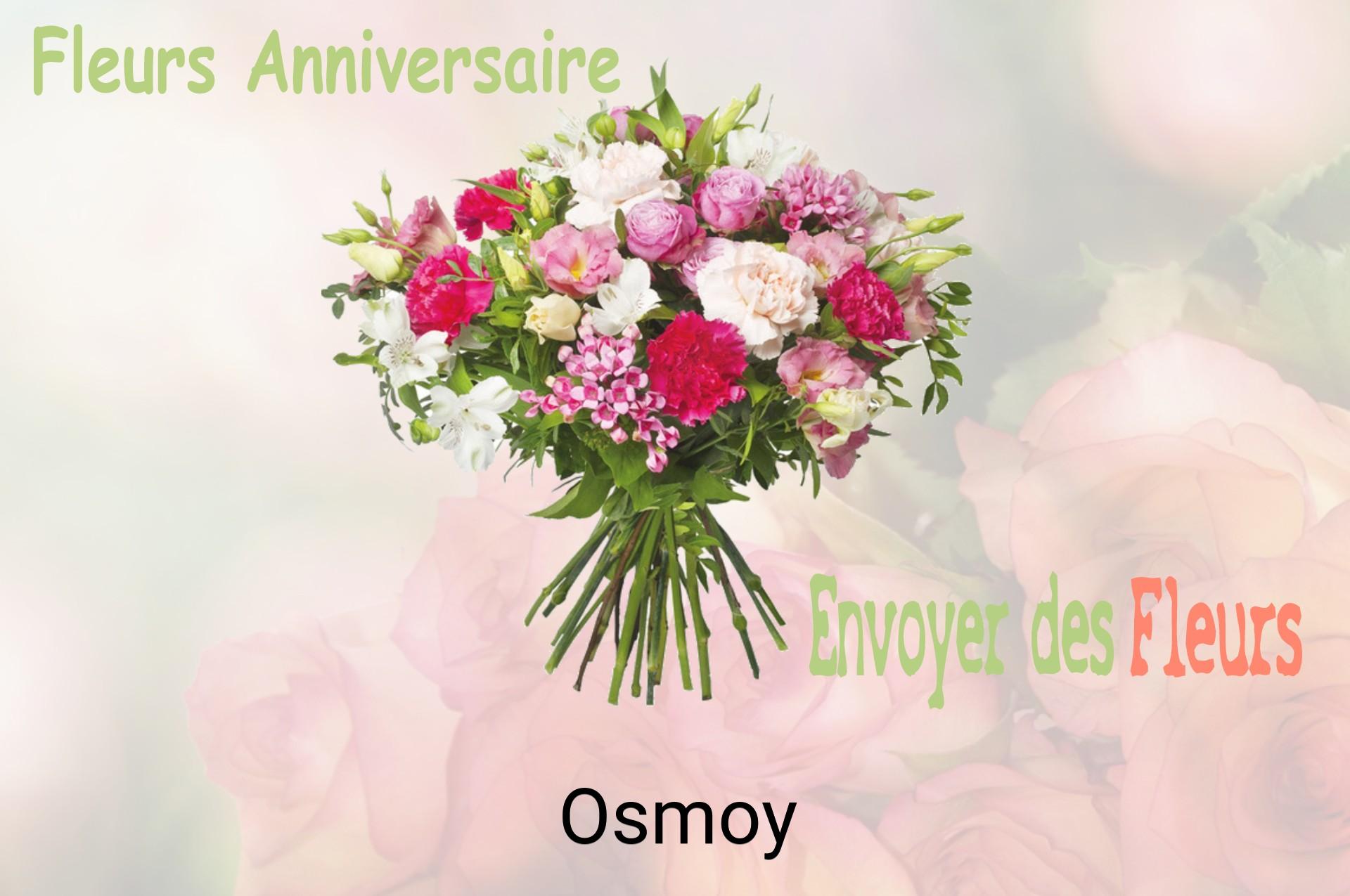 Bouquet de fleurs d’anniversaire livré à Osmoy
